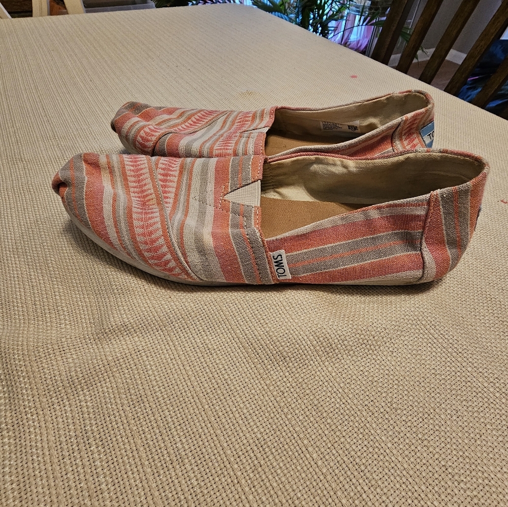 Toms Stripe Alpargata Slip-On Shoe